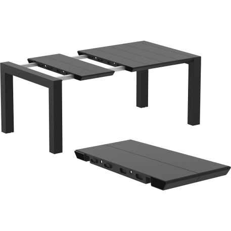 Стіл Siesta Vegas 100-140 Black4