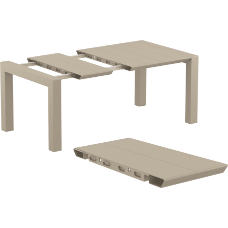 Стіл Siesta Vegas 100-140 Taupe4