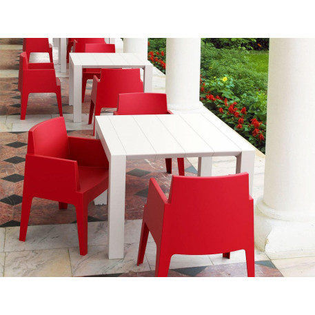 Стіл Siesta Vegas 100-140 White6