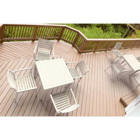 Стіл Siesta Ares 80 White5