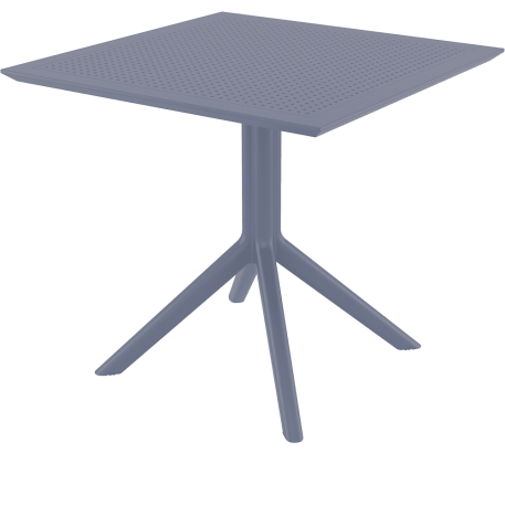 Стіл Siesta Sky Table 80 Dark grey1