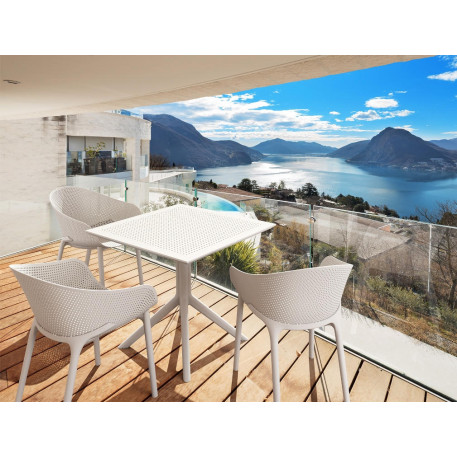 Стіл Siesta Sky Table 80 White6