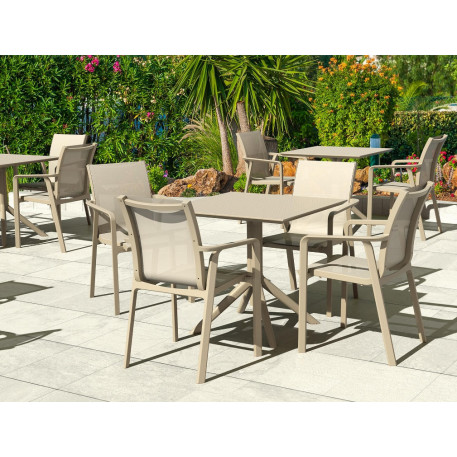 Стіл Siesta Sky Table 80 Taupe9