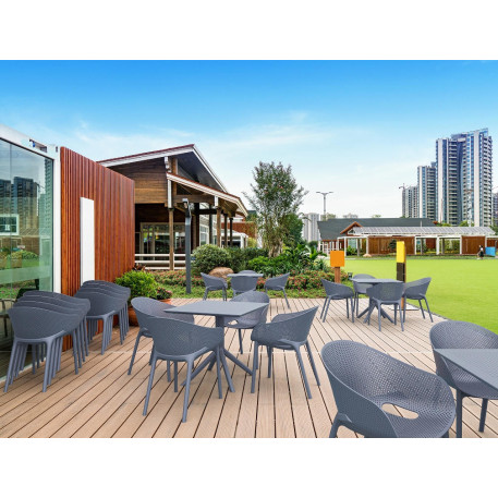 Стіл Siesta Sky Table 80 Dark grey10