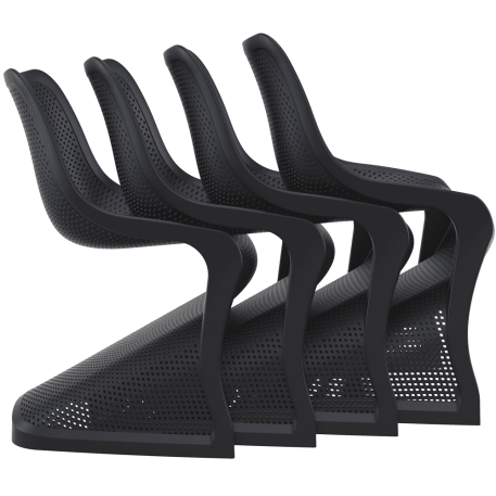Стілець Siesta BLOOM Black6