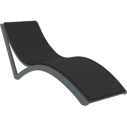 Подушка для шезлонга Siesta Slim Black