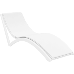 Подушка для шезлонга Siesta Slim White
