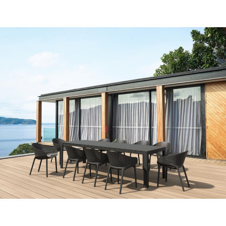 Стіл Siesta Atlantic Table 210/280 Black9