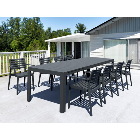 Стіл Siesta Atlantic Table 210/280 Black10