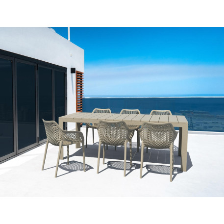 Стіл Siesta Atlantic Table 210/280 Taupe11