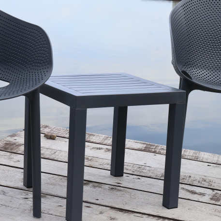 Комплект 2 стільця Siesta Sky Pro+  Стіл Siesta Ocean Side Table - Dark Grey2