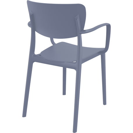 Стілець Siesta Lisa Dark Grey3