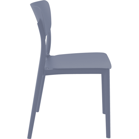 Стілець Siesta Monna Dark Grey1