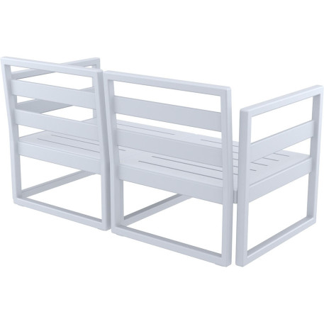 Комплект меблів для тераси Siesta Mykonos Lounge Set Gray Сірий8