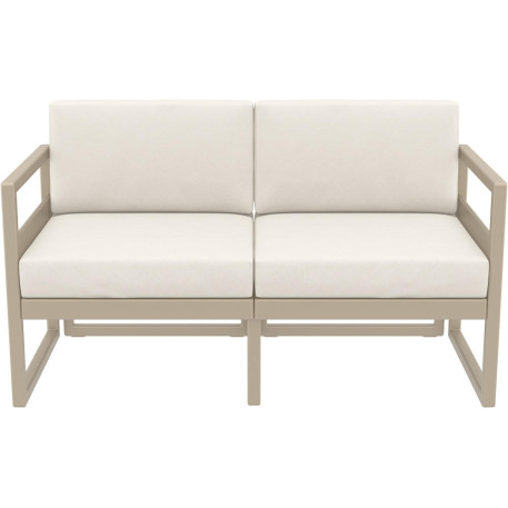 Комплект меблів для тераси Siesta Mykonos Lounge Set Taupe Бежевий2