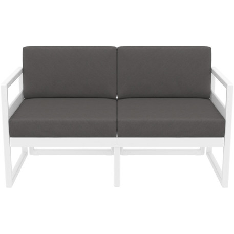 Комплект меблів для тераси Siesta Mykonos Lounge Set White Білий2