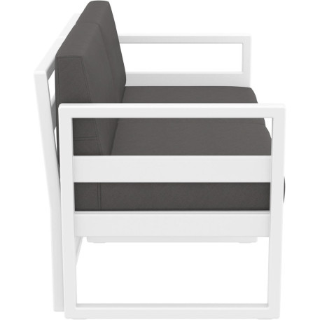 Комплект меблів для тераси Siesta Mykonos Lounge Set White Білий4