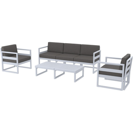 Комплект меблів для тераси Siesta Mykonos Lounge Set XL Gray Сірий1