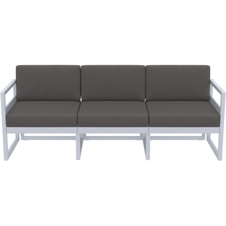 Комплект меблів для тераси Siesta Mykonos Lounge Set XL Gray Сірий3
