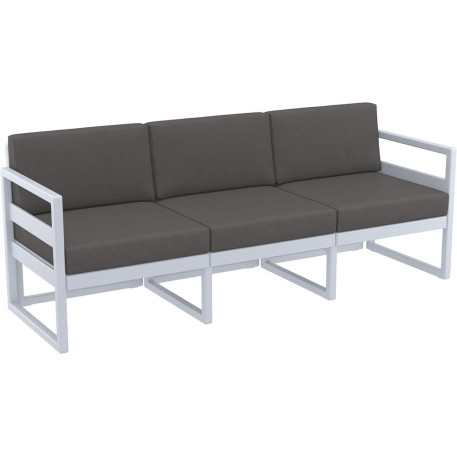 Комплект меблів для тераси Siesta Mykonos Lounge Set XL Gray Сірий4