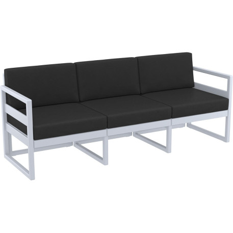 Комплект меблів для тераси Siesta Mykonos Lounge Set XL Gray Сірий6