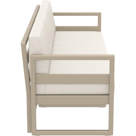 Комплект меблів для тераси Siesta Mykonos Lounge Set XL Taupe Бежевий7