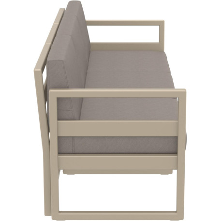 Комплект меблів для тераси Siesta Mykonos Lounge Set XL Taupe Бежевий6