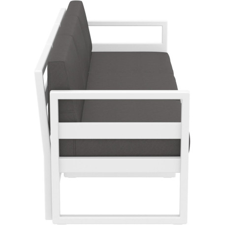 Комплект меблів для тераси Siesta Mykonos Lounge Set XL White Білий6