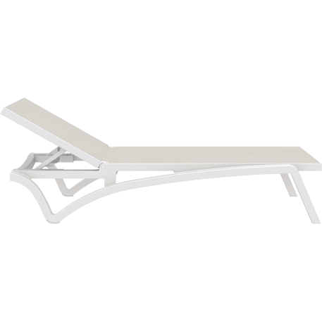 Комплект із 2 шезлонгів Siesta Pacific +  Стіл Siesta Ocean Side Table - White Taupe6