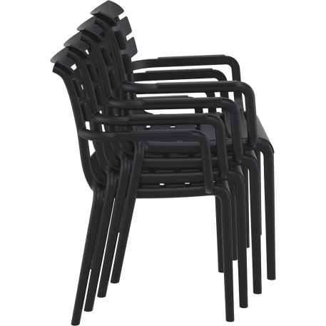 Комплект меблів для кафе Siesta Paris with Sky Black5