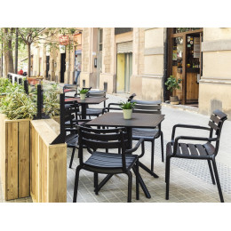 Комплект меблів для кафе Siesta Paris with Sky Black