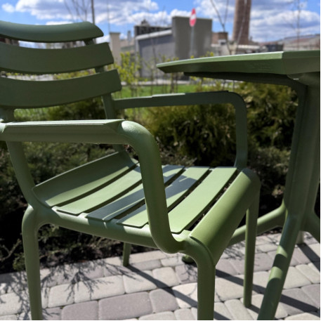 Комплект меблів для кафе Siesta Paris with Sky 70 Olive Green7