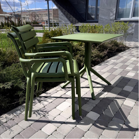 Комплект меблів для кафе Siesta Paris with Sky 70 Olive Green8