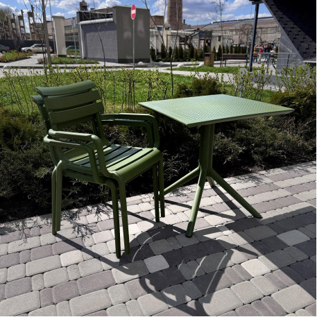 Комплект меблів для кафе Siesta Paris with Sky 70 Olive Green9