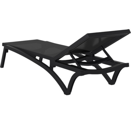 Шезлонг Siesta Pacific Black Black3