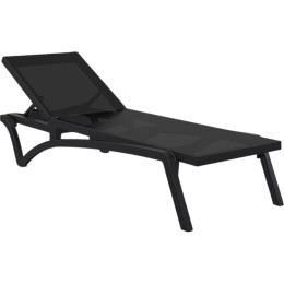 Шезлонг Siesta Pacific Black Black