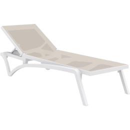 Шезлонг Siesta Pacific White Taupe
