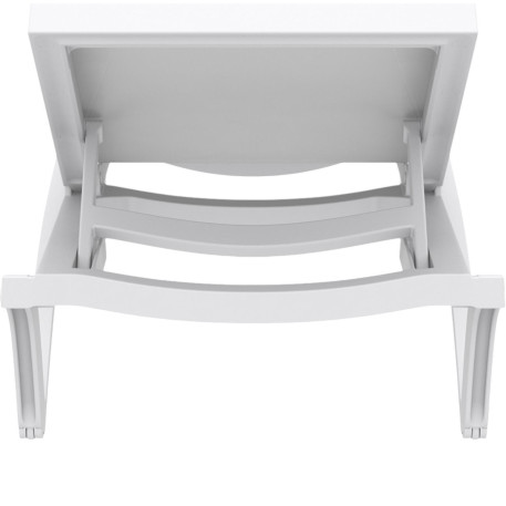 Шезлонг Siesta Pacific White White4