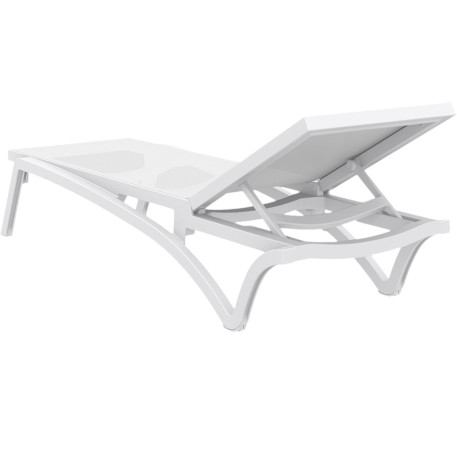 Шезлонг Siesta Pacific White White3