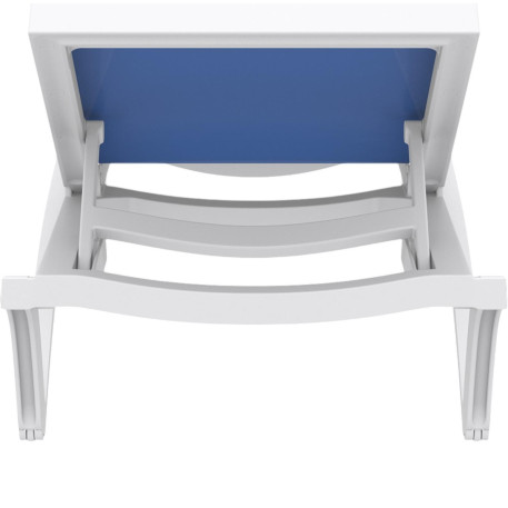 Шезлонг Siesta Pacific White Blue4