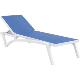 Шезлонг Siesta Pacific White Blue
