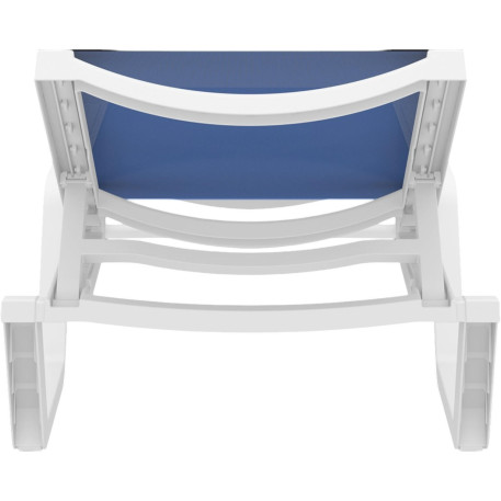 Шезлонг Siesta Rio White Blue4