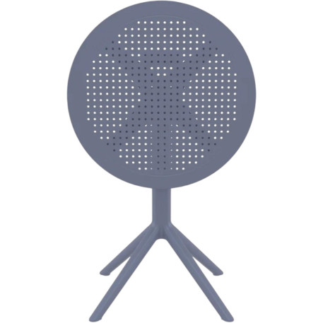 Стіл круглий Siesta Sky Folding Table 60 Dark Grey4