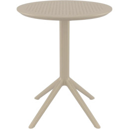 Стіл круглий Siesta Sky Folding Table 60 Taupe