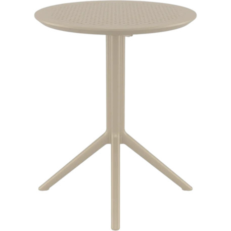 Стіл круглий Siesta Sky Folding Table 60 Taupe2