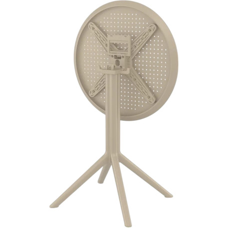 Стіл круглий Siesta Sky Folding Table 60 Taupe4
