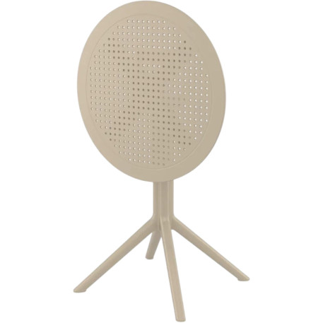 Стіл круглий Siesta Sky Folding Table 60 Taupe6
