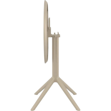 Стіл круглий Siesta Sky Folding Table 60 Taupe7