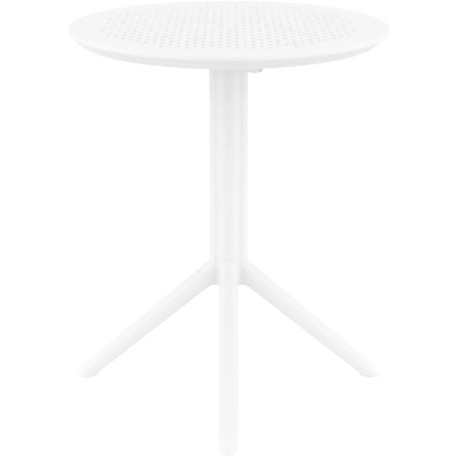 Стіл круглий Siesta Sky Folding Table 60 White2