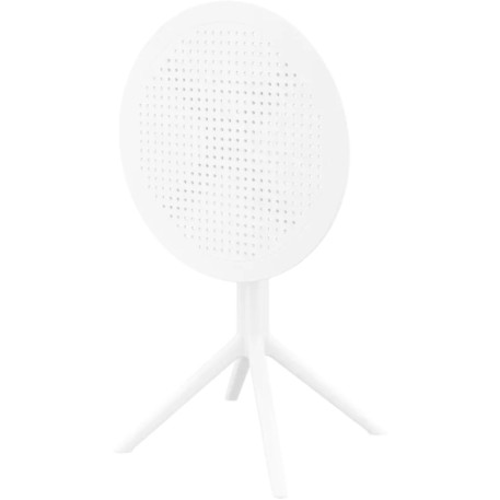 Стіл круглий Siesta Sky Folding Table 60 White6